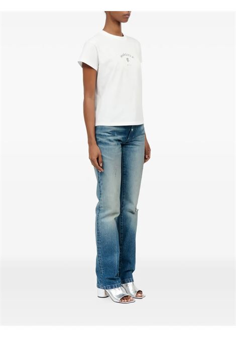 t-shirt signature donna bianca MM6 MAISON MARGIELA | S62GD0216 M20048101